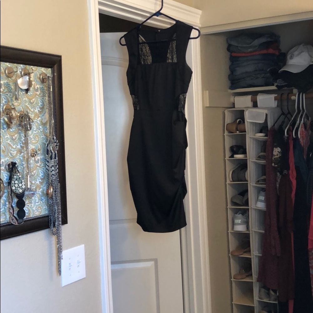 Short Black Cocktail Dress.